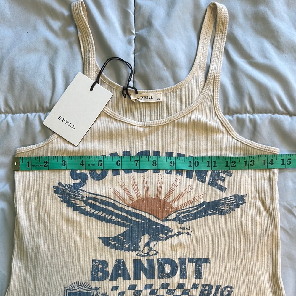 Spell Sunshine Bandit Tank Top NWT XS - Picture 10 of 12